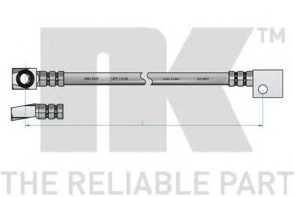NK 853635 Brake Hose